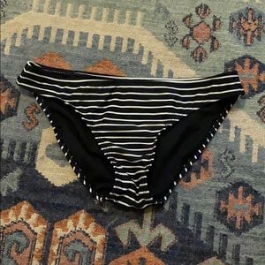 Stripped bikini bottoms